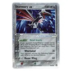 Pokemon TCG Power Keepers #98/108 Skarmory EX Card MP-LP - Image 1