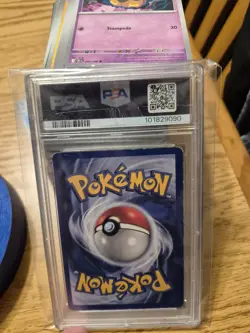 1999 Pokemon Game Machamp 1st Edition Holo PSA 6 #8/102 - Image 2