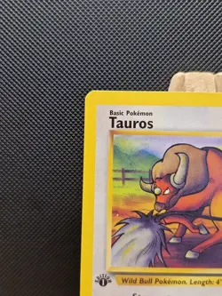 Pokemon 1999 WOTC 1st Edition Jungle Tauros 47/64 - Light Play - Image 3