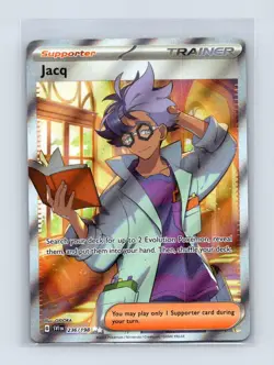 Jacq 236/198 Ultra Rare Scarlet & Violet Pokemon Near Mint - Image 1