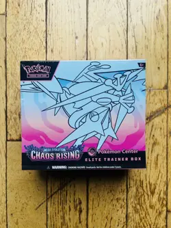 3x Pokemon Center Chaos Rising Elite Trainer Box ETB - Image 1
