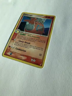💫SWIRL💫 Pokemon TCG Camerupt 3/100 Crystal Guardians Holo Delta Species - Image 2