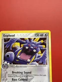 Pokemon Exploud 6/101 EX Hidden Legends REVERSE HOLO Rare Vintage 2004 LP - Image 4