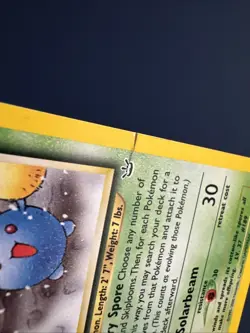 Pokemon TCG Neo Revelation Jumpluff 9/64 Unlimited Holo Rare Damaged Conditions - Image 4