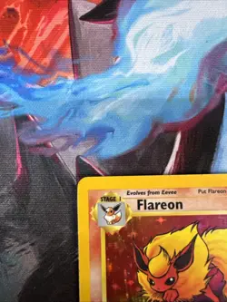 Pokemon TCG Flareon Jungle 3/64 Holo Unlimited Holo Rare - Image 2