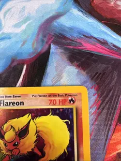 Pokemon TCG Flareon Jungle 3/64 Holo Unlimited Holo Rare - Image 3