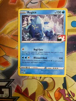 Pokemon TCG Regice ASR 037/189 Play! Prize Pack Series NM - Image 1