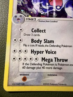 Exploud 3/106 EX Emerald Holo Rare Stage 2 English 120 HP 2005 - Image 5