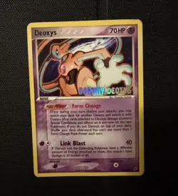 The Pokemon Company Deoxys 16/107 Movie Promo Regular English 70 HP Yoshida - Image 1
