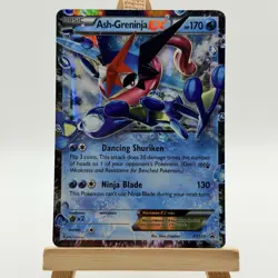 Ash-Greninja EX Pokemon XY133 XY Promos Black Star Promo - Image 1