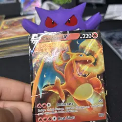 Pokemon Charizard V 017/172 Brilliant Stars Ultra Rare Full Art Holo Damaged - Image 5