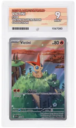 Pokemon - 2025 - Victini - Black Star Promo - 208 - Illustration - ACE 9 - Image 1