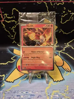 Ho-Oh EBGames Sealed Promo 010/086 Pokemon Chaos Rising English - Image 1