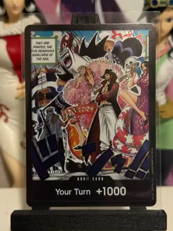 One Piece CG 5 Warlords of the Sea 500 Years in the Future Alt Art DON!! Card! - Image 1