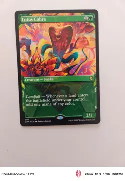 Lotus Cobra - Showcase - Zendikar Rising - NM - Magic The Gathering - MTG - Image 1
