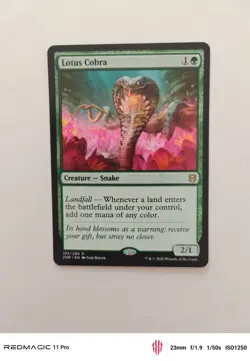 MTG Lotus Cobra Zendikar Rising 307 Regular Rare - Image 1