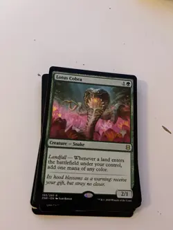 Lotus Cobra Zendikar Rising Extras, Magic the Gathering Card - Image 1