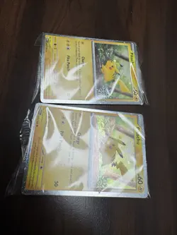 Pokemon TCG Pikachu 25/165 Snowflake Stamp Promo 2025 Holiday Advent Calendar - Image 2