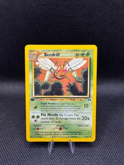 Pokemon Card - Beedrill Neo Discovery 18/75 1st Edition Rare LP/LP+ - Image 1