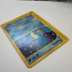 Nintendo Pokemon TCG Squirtle 132/165 Expedition Base Set Regular e-Card - Image 4