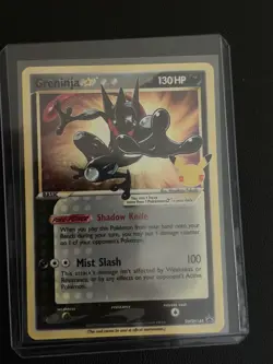 Greninja Card Holo Promo Shadow Knife Mist Slash 25 Anniversary Edition Card - Image 1