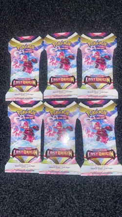 Lost Origin Sleeved Booster Packs X6 - Pokemon TCG 🔥 - Image 1
