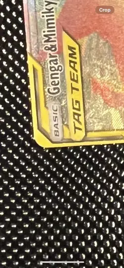 2019 Mint Gengar & Mimikyu GX 186/181 Secret Rare Team Up Card Mint - Image 2