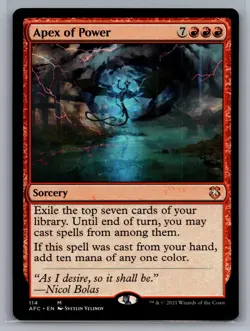 Apex of Power 114 Commander: Adventures in the Forgotten Realms MTG LP - Image 1