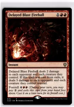 Delayed Blast Fireball Baldur's Gate 676 LP x1 MTG Magic: the Gathering - Image 1