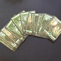 Mtg full art lands BFZ Basic Land Lot Plains Island Swamp Mountain Forest - Image 4