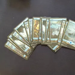 Mtg full art lands BFZ Basic Land Lot Plains Island Swamp Mountain Forest - Image 5