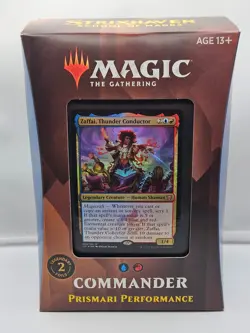 MTG Prismari Performance Commander Deck NEW SEALED 2021 Magic The Gathering 630509959020 - Image 1