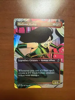 Madame Hydra (Borderless) Marvel Super Heroes Foil Magic The Gathering - Image 1