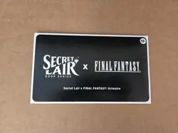 Secret Lair FINAL FANTASY: Grimoire Non-Foil Edition English New Sealed - Image 1