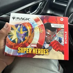 Magic: The Gathering Marvel Super Heroes Bundle Box 9 Play Boosters - Image 1