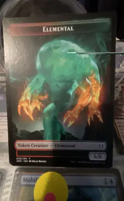 Elemental (008) Elemental (010) Double-Sided Token Commander: Zendikar Rising - Image 1