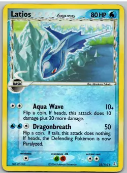 Latios 22/110 Rare Holon Phantoms Pokemon - Image 1