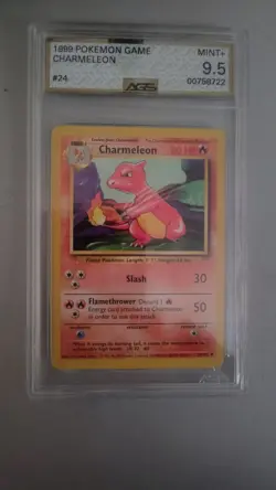 1999 Pokemon Charmeleon AGS 9.5 #24 24/102 - Image 3