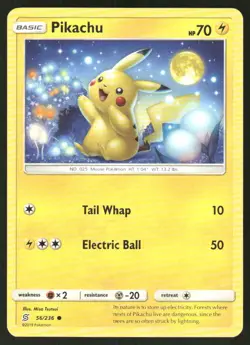 Pokemon Pikachu Unified Minds 56/236 C LP - Image 1