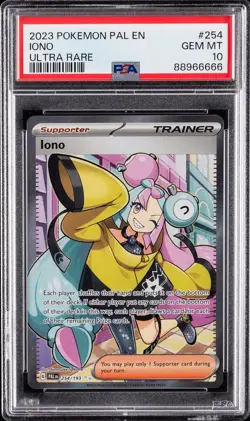 2023 POKEMON PAL EN-PALDEA EVOLVED ULTRA RARE #254 IONO PSA 10 - Image 1