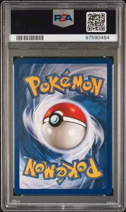 1999 POKEMON GAME ORIGINAL BASE SET - WOTC #63 SQUIRTLE PSA 7 - Image 2
