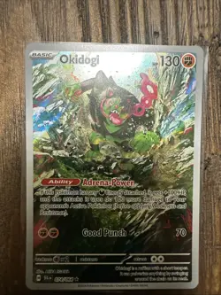 NM-Mint Okidogi - 074/064 - Illustration Rare Pokemon Shrouded Fable - Image 1