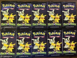 Pokemon Trick or Trade Booster Packs 2023 Halloween 10 Pack Lot - Image 1