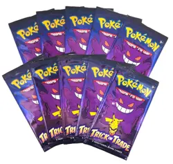 Pokemon Trick or Trade Booster Packs 2022 Halloween 10 Pack Lot - Image 1