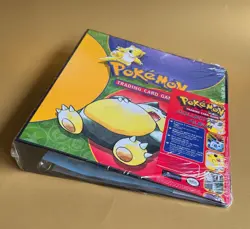 Pokemon 1999 New Sealed Vintage 3-Ring Binder Collectors Album, Wizards, Snorlax - Image 2