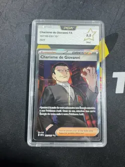 CHARISME DE GIOVANNI FULL ART - POKEMON 197/165 EV3.5 151 PCA 9.5 NEUF FR - Image 1