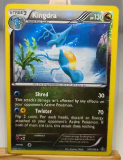 Kingdra 107/160 Xy-Primal Clash Reverse Holo N/M POKEMON ENGLISCH VINTAGE - Image 1