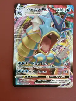 2021 Pokemon Gyarados VMAX Sword & Shield: Evolving Skies Full Art #029/203 - Image 1