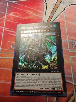 Jupiter The Power Patron Of Destruction DOOD-ENSP1 Secret Lmtd Promo Yugioh NM - Image 2