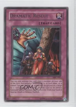 Dramatic Rescue Unlimited YuGiOh Magician's Force #MFC-097 2003 READ - Image 1